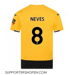 Wolves Ruben Neves #8 Hemma Matchtröja 2022-23 Kortärmad